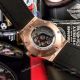 Iced Out Hublot Classic Fusion Watch Replica Rose Gold Gray Gummy Strap (9)_th.jpg